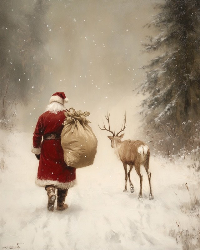 Christmas Wall Art — digital wall art instant download print